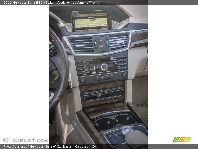 Arctic White / Almond/Mocha 2011 Mercedes-Benz E 350 Sedan