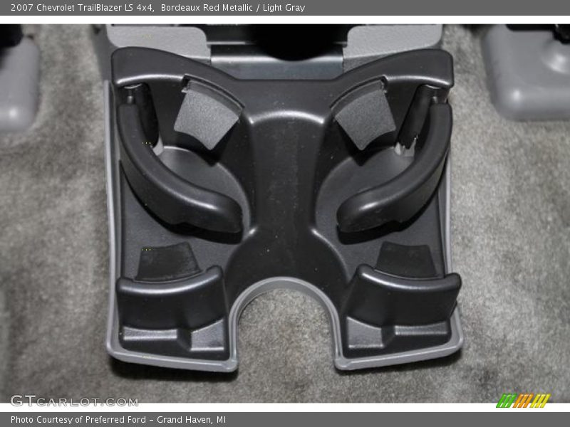 Bordeaux Red Metallic / Light Gray 2007 Chevrolet TrailBlazer LS 4x4
