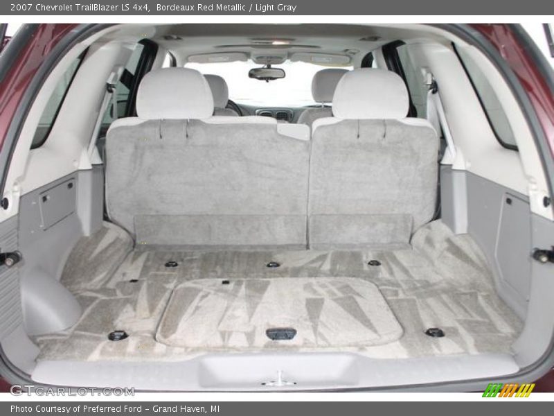 Bordeaux Red Metallic / Light Gray 2007 Chevrolet TrailBlazer LS 4x4