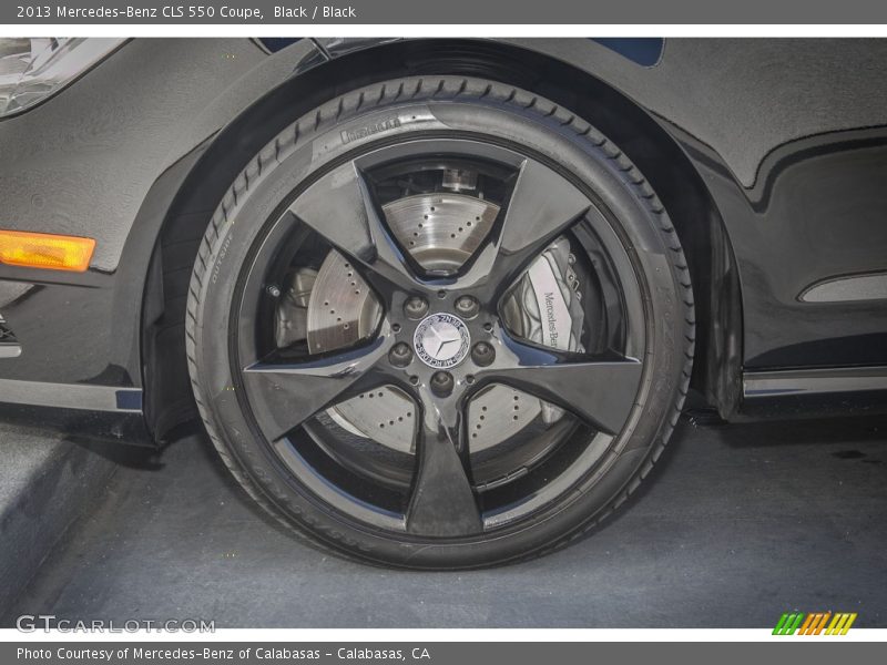 Black / Black 2013 Mercedes-Benz CLS 550 Coupe