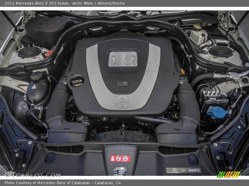Arctic White / Almond/Mocha 2011 Mercedes-Benz E 350 Sedan