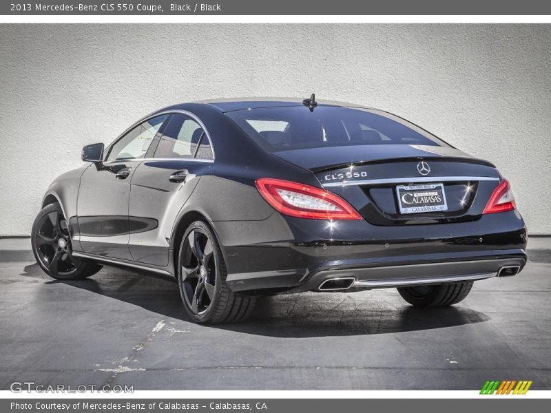 Black / Black 2013 Mercedes-Benz CLS 550 Coupe