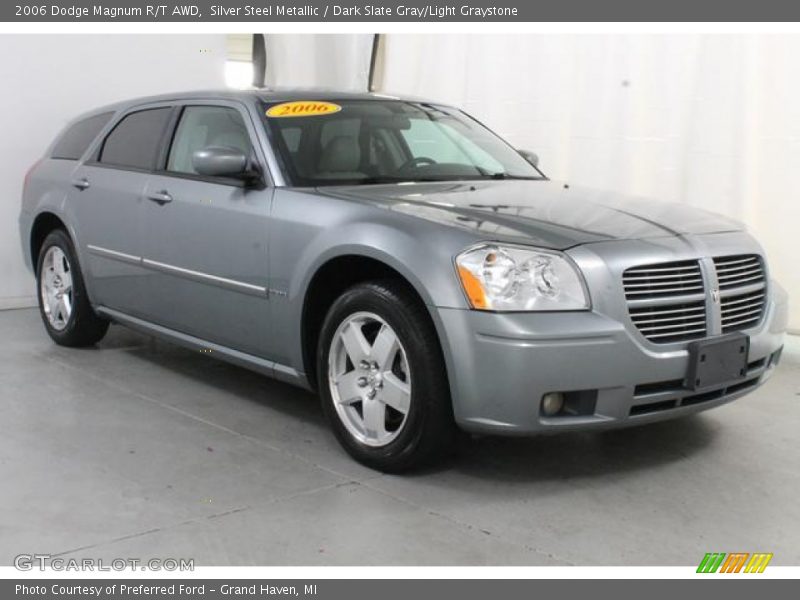 Silver Steel Metallic / Dark Slate Gray/Light Graystone 2006 Dodge Magnum R/T AWD