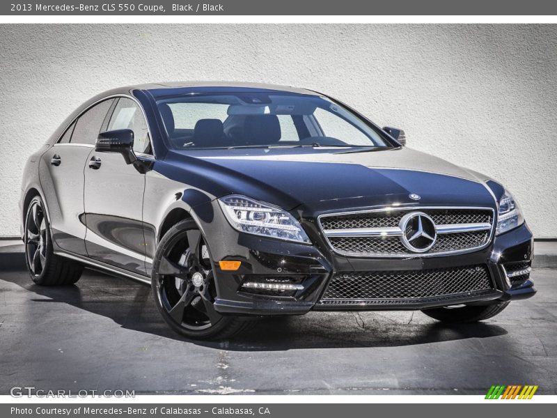Black / Black 2013 Mercedes-Benz CLS 550 Coupe