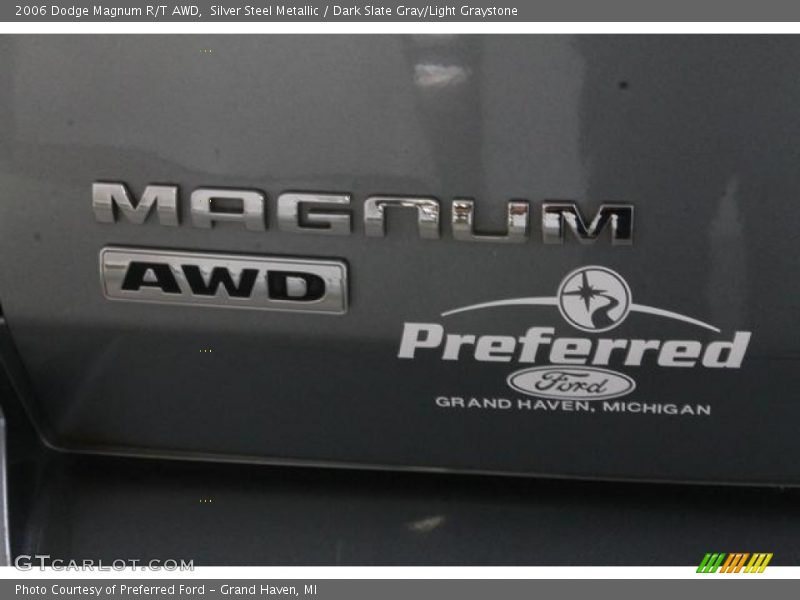 Silver Steel Metallic / Dark Slate Gray/Light Graystone 2006 Dodge Magnum R/T AWD