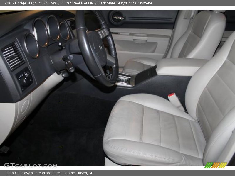 Silver Steel Metallic / Dark Slate Gray/Light Graystone 2006 Dodge Magnum R/T AWD