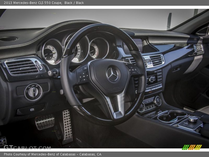 Black / Black 2013 Mercedes-Benz CLS 550 Coupe