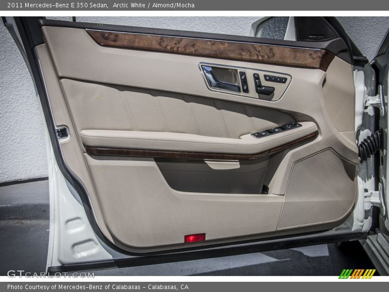 Arctic White / Almond/Mocha 2011 Mercedes-Benz E 350 Sedan
