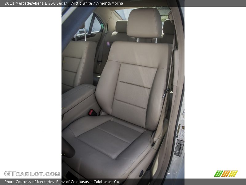 Arctic White / Almond/Mocha 2011 Mercedes-Benz E 350 Sedan