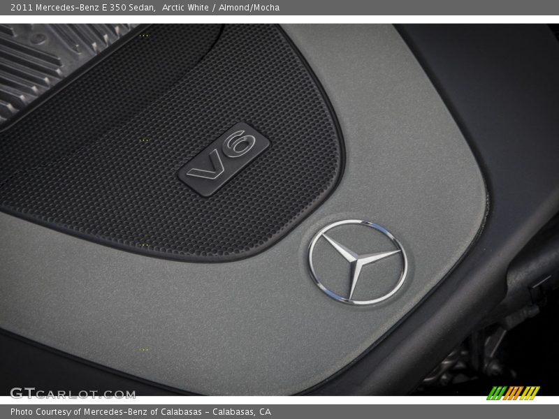 Arctic White / Almond/Mocha 2011 Mercedes-Benz E 350 Sedan