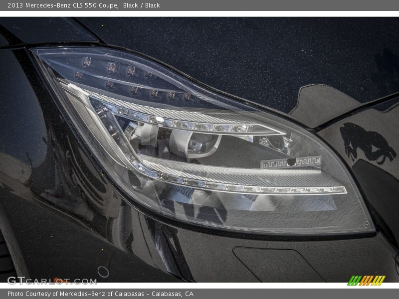 Black / Black 2013 Mercedes-Benz CLS 550 Coupe