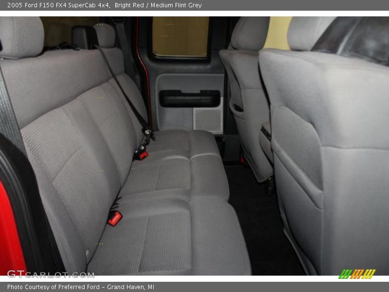 Bright Red / Medium Flint Grey 2005 Ford F150 FX4 SuperCab 4x4