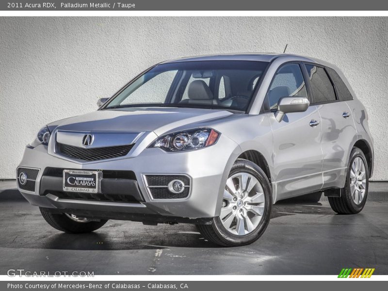Palladium Metallic / Taupe 2011 Acura RDX