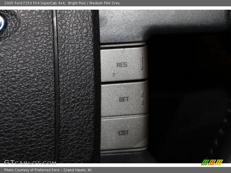 Bright Red / Medium Flint Grey 2005 Ford F150 FX4 SuperCab 4x4