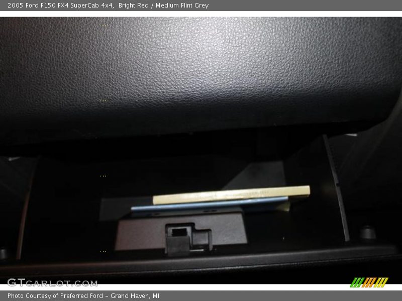 Bright Red / Medium Flint Grey 2005 Ford F150 FX4 SuperCab 4x4