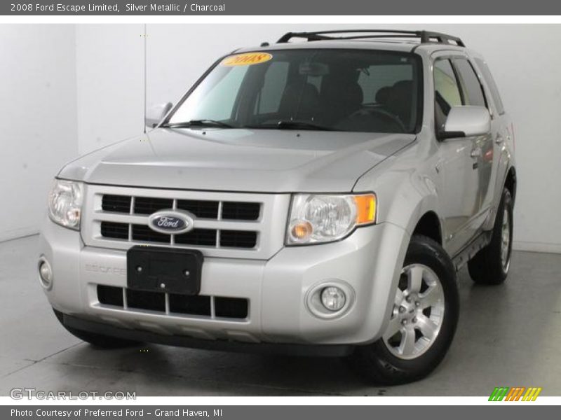 Silver Metallic / Charcoal 2008 Ford Escape Limited