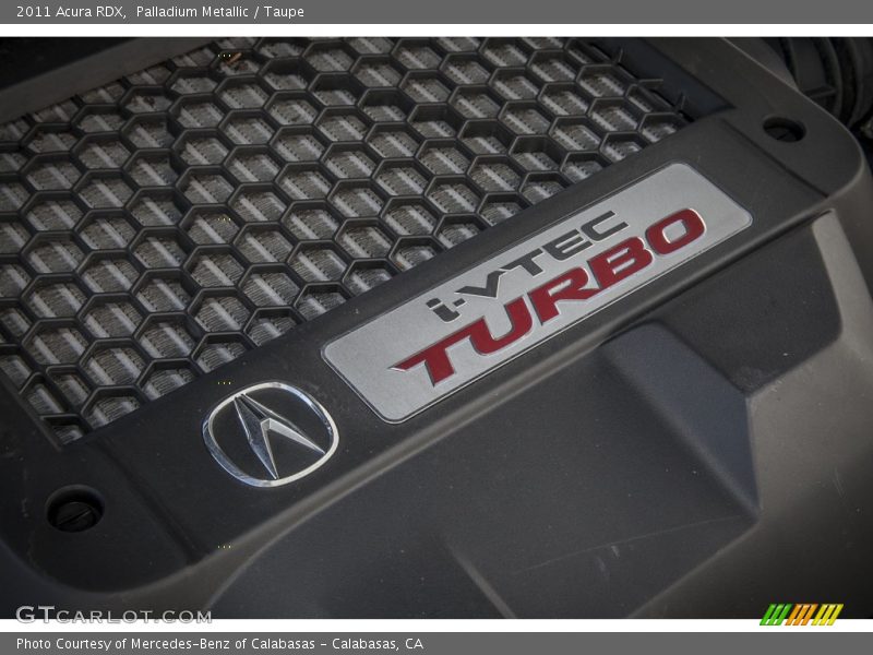 Palladium Metallic / Taupe 2011 Acura RDX