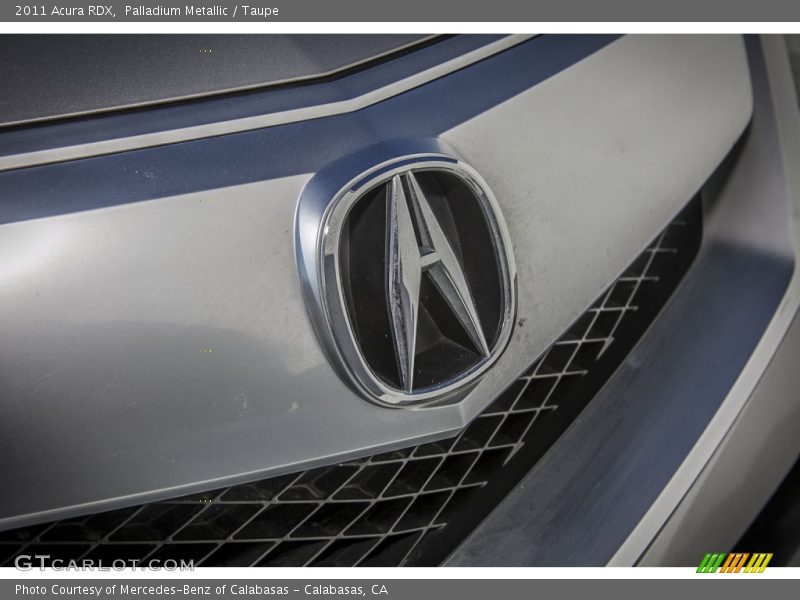 Palladium Metallic / Taupe 2011 Acura RDX