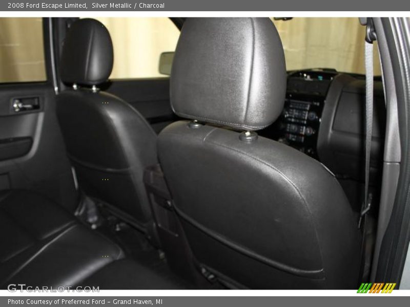 Silver Metallic / Charcoal 2008 Ford Escape Limited