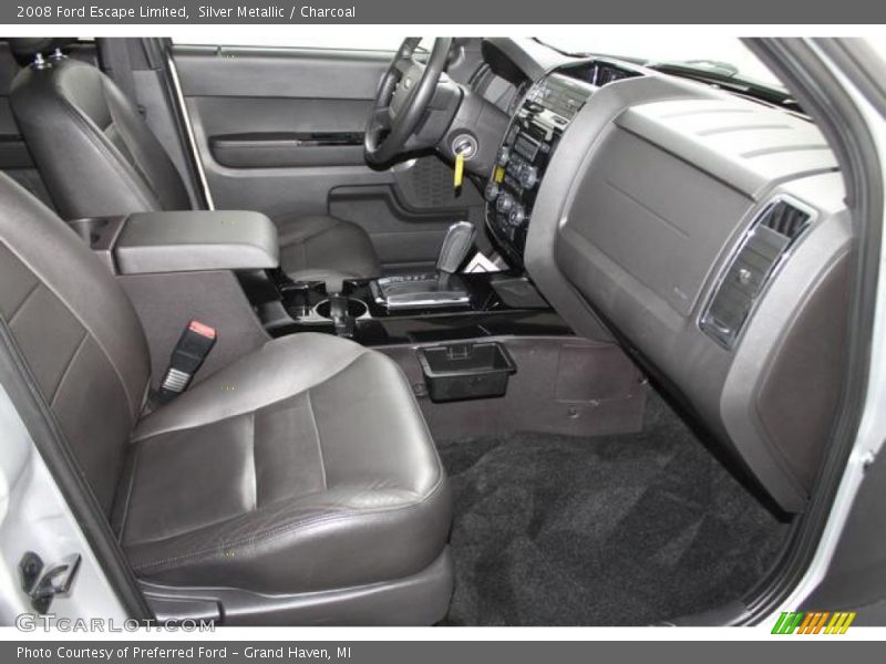 Silver Metallic / Charcoal 2008 Ford Escape Limited