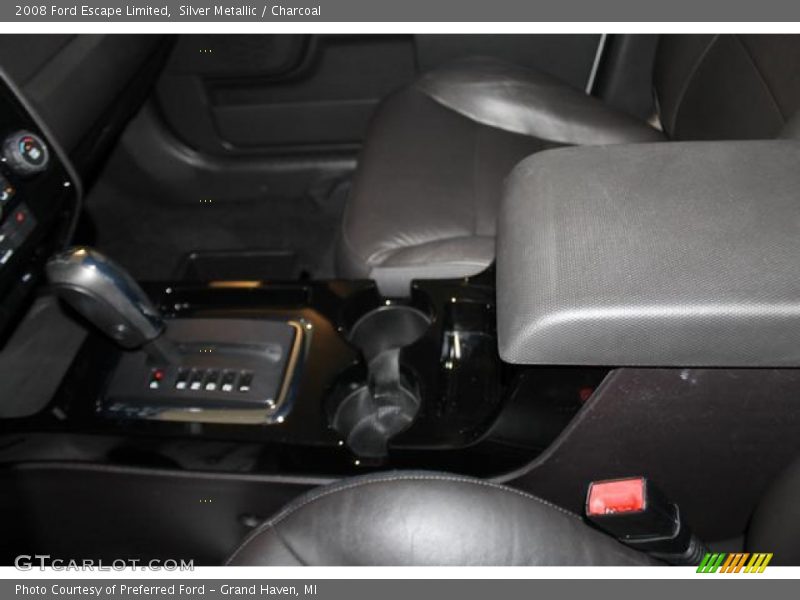 Silver Metallic / Charcoal 2008 Ford Escape Limited