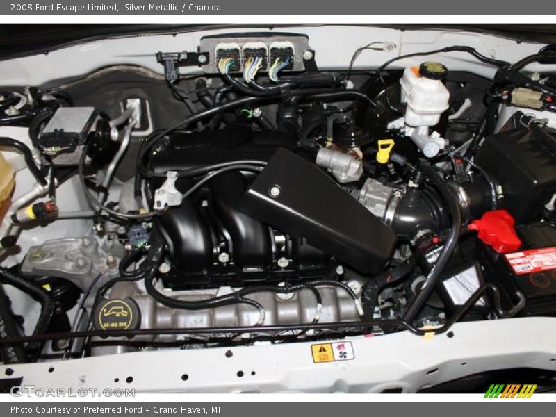 Silver Metallic / Charcoal 2008 Ford Escape Limited