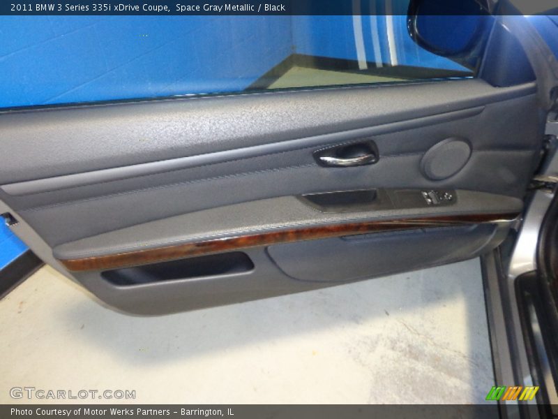 Space Gray Metallic / Black 2011 BMW 3 Series 335i xDrive Coupe