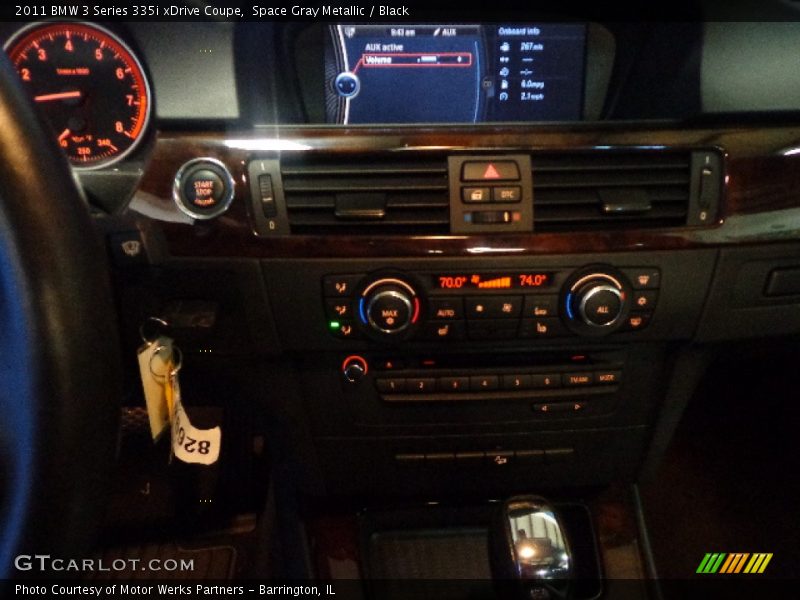 Space Gray Metallic / Black 2011 BMW 3 Series 335i xDrive Coupe