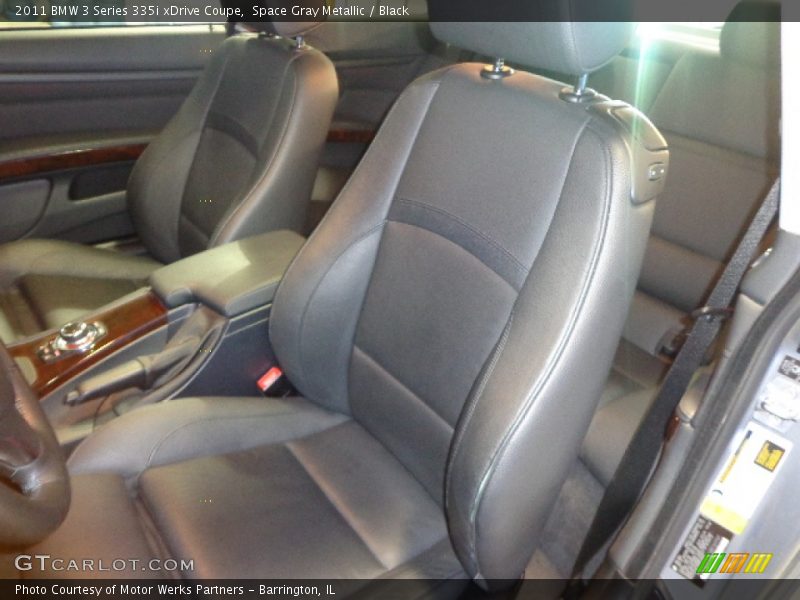 Space Gray Metallic / Black 2011 BMW 3 Series 335i xDrive Coupe