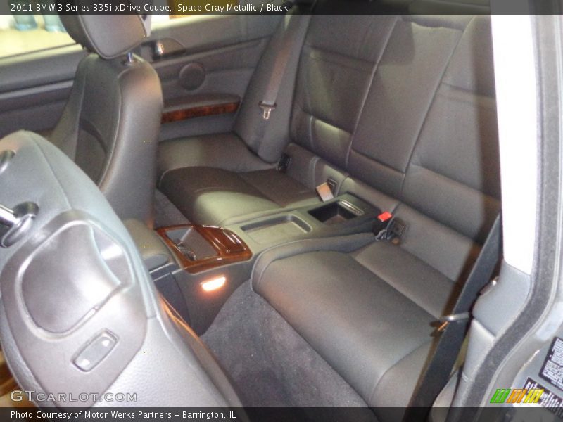 Space Gray Metallic / Black 2011 BMW 3 Series 335i xDrive Coupe