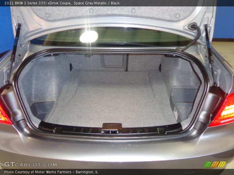Space Gray Metallic / Black 2011 BMW 3 Series 335i xDrive Coupe