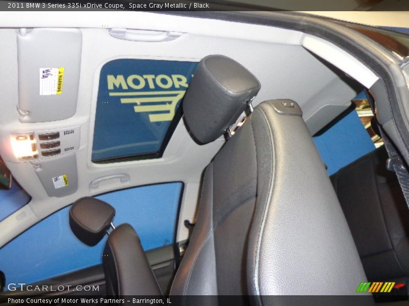Space Gray Metallic / Black 2011 BMW 3 Series 335i xDrive Coupe