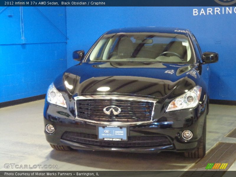 Black Obsidian / Graphite 2012 Infiniti M 37x AWD Sedan