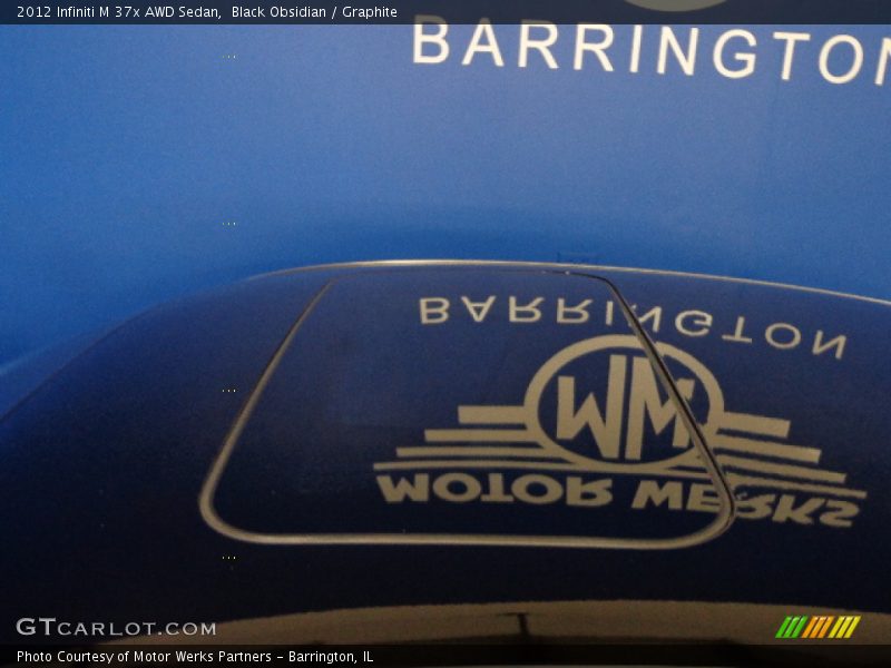 Black Obsidian / Graphite 2012 Infiniti M 37x AWD Sedan