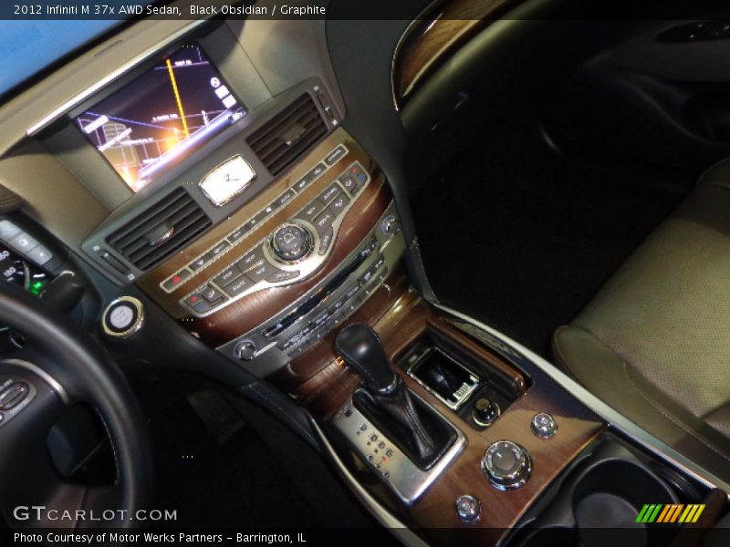 Black Obsidian / Graphite 2012 Infiniti M 37x AWD Sedan