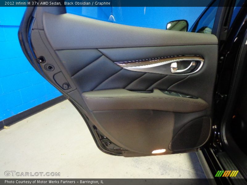 Black Obsidian / Graphite 2012 Infiniti M 37x AWD Sedan