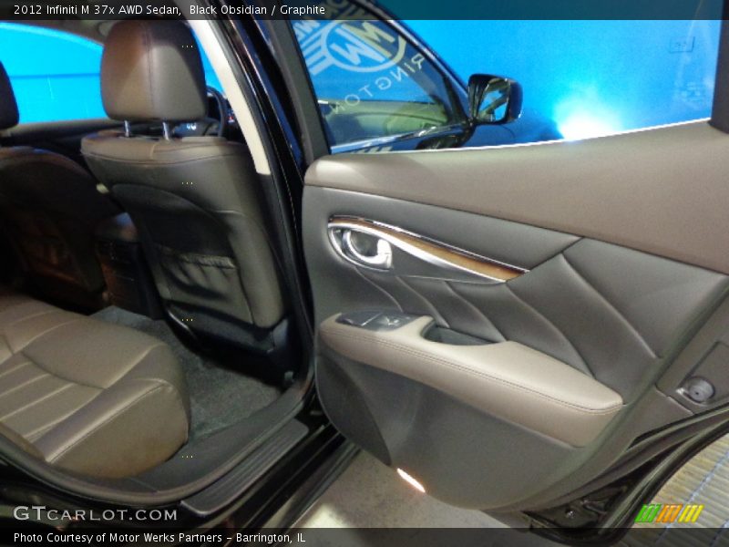 Black Obsidian / Graphite 2012 Infiniti M 37x AWD Sedan