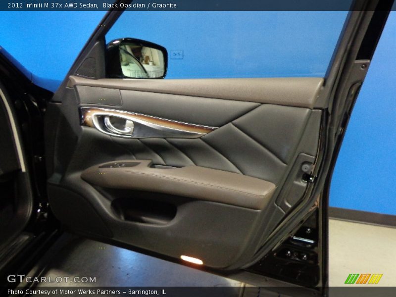 Black Obsidian / Graphite 2012 Infiniti M 37x AWD Sedan