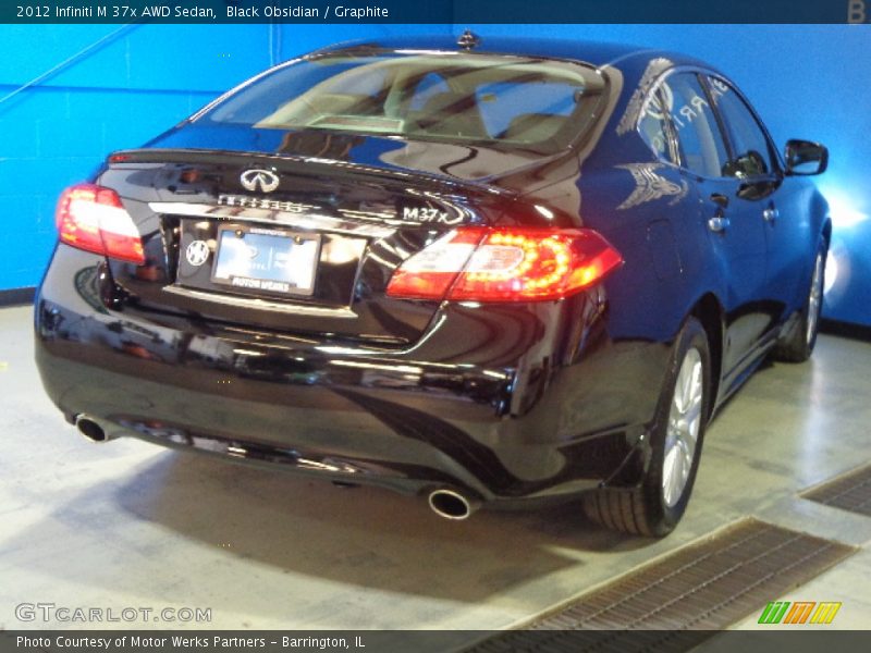 Black Obsidian / Graphite 2012 Infiniti M 37x AWD Sedan