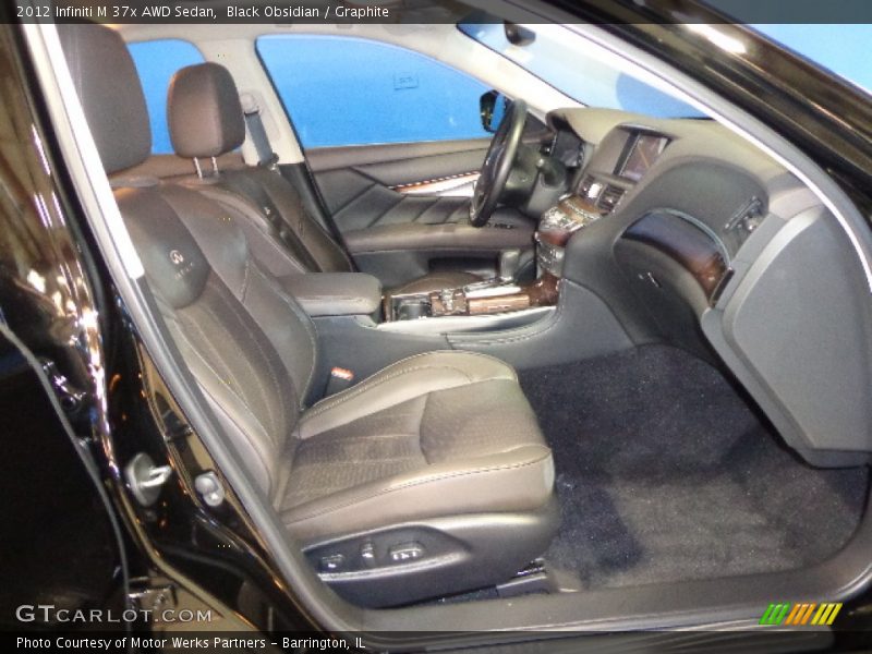 Black Obsidian / Graphite 2012 Infiniti M 37x AWD Sedan