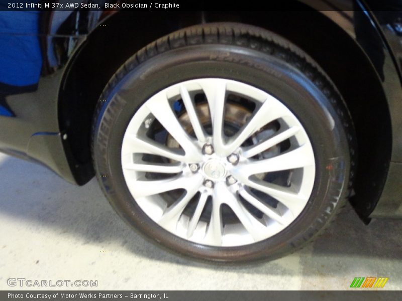 Black Obsidian / Graphite 2012 Infiniti M 37x AWD Sedan