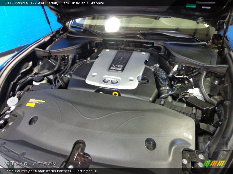 Black Obsidian / Graphite 2012 Infiniti M 37x AWD Sedan