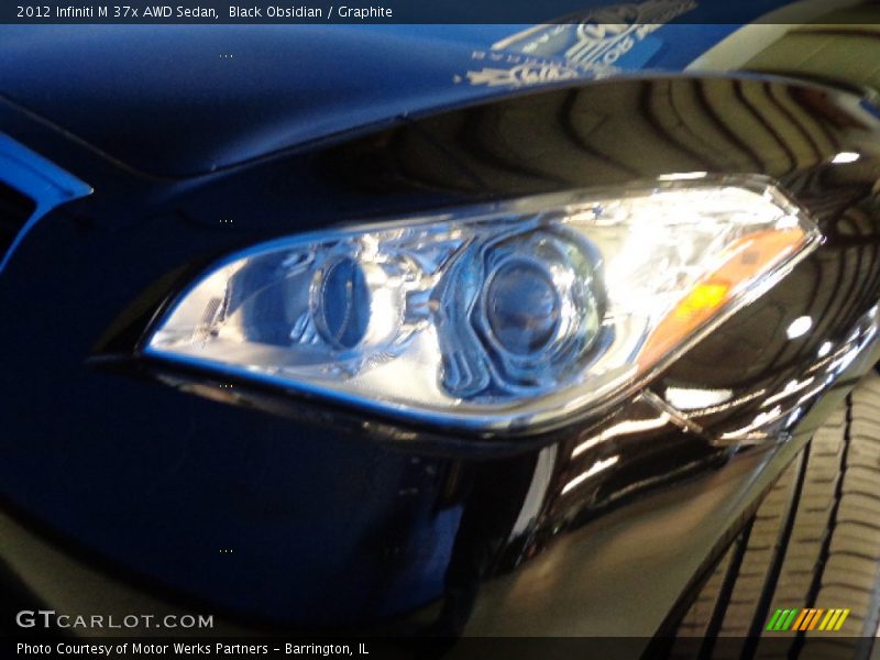 Black Obsidian / Graphite 2012 Infiniti M 37x AWD Sedan