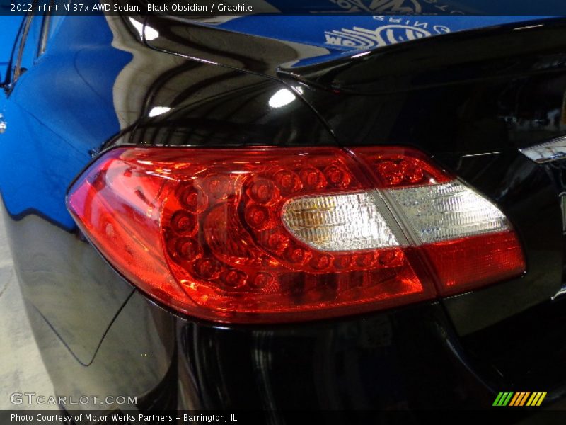 Black Obsidian / Graphite 2012 Infiniti M 37x AWD Sedan