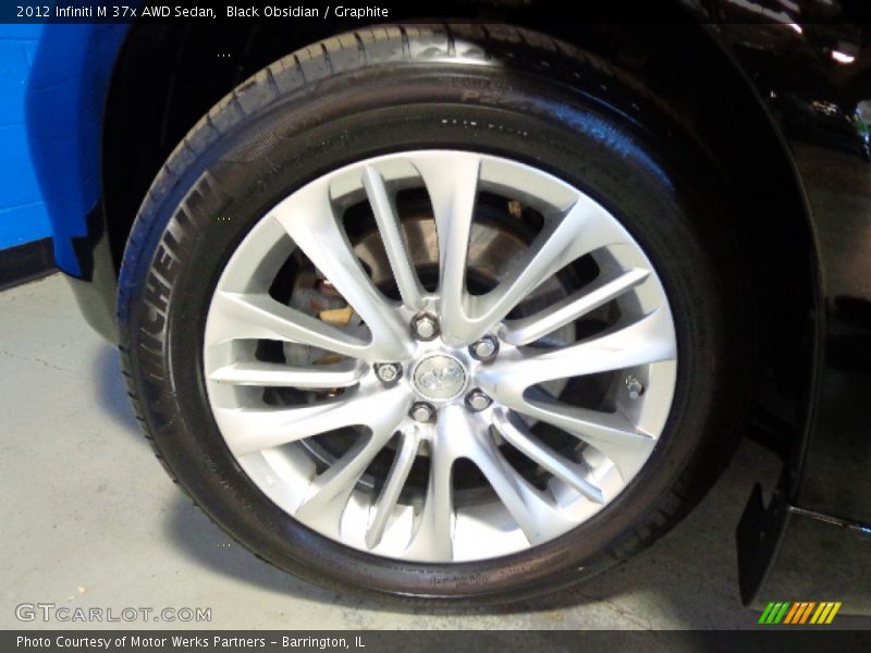 Black Obsidian / Graphite 2012 Infiniti M 37x AWD Sedan