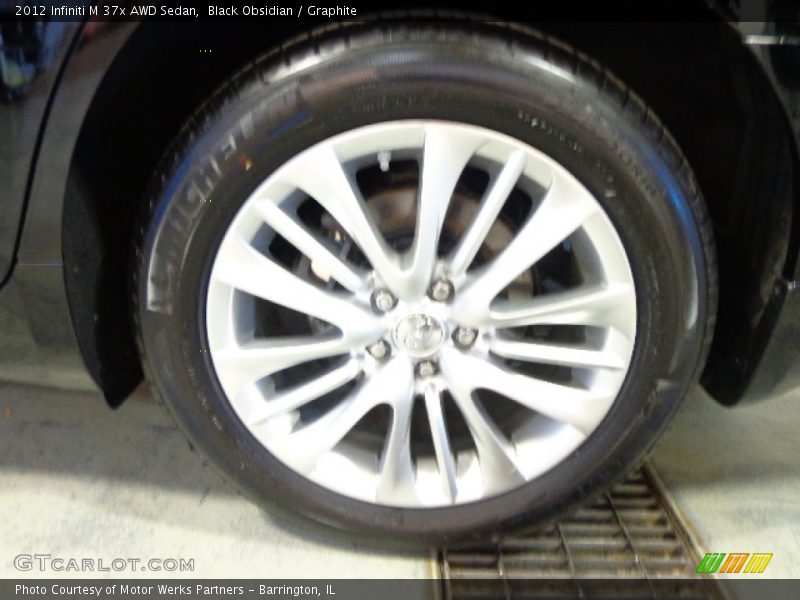 Black Obsidian / Graphite 2012 Infiniti M 37x AWD Sedan