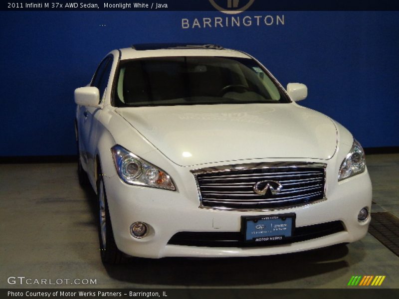 Moonlight White / Java 2011 Infiniti M 37x AWD Sedan