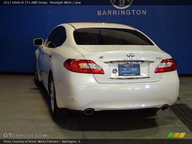 Moonlight White / Java 2011 Infiniti M 37x AWD Sedan