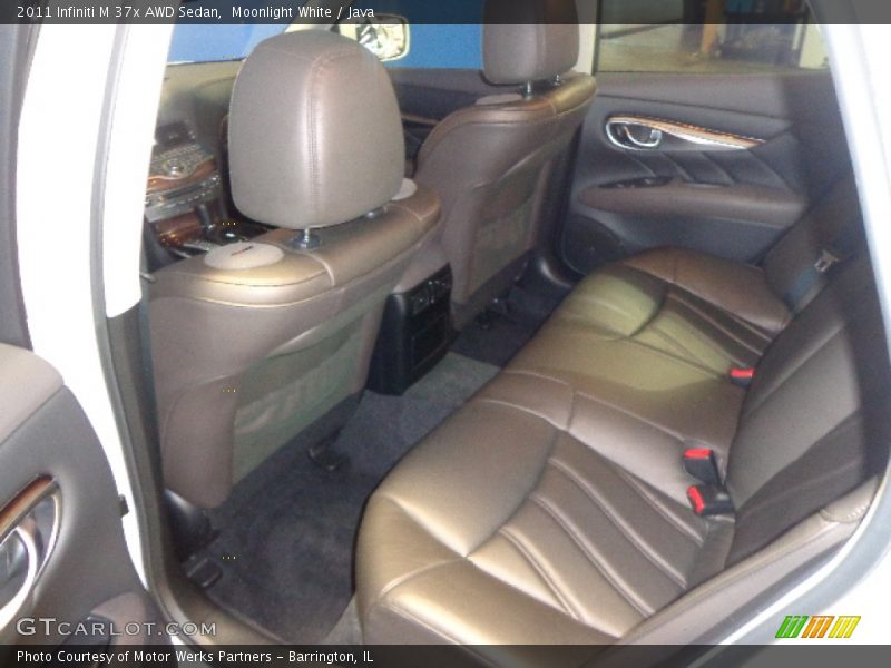 Moonlight White / Java 2011 Infiniti M 37x AWD Sedan