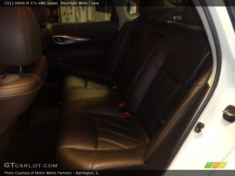 Moonlight White / Java 2011 Infiniti M 37x AWD Sedan